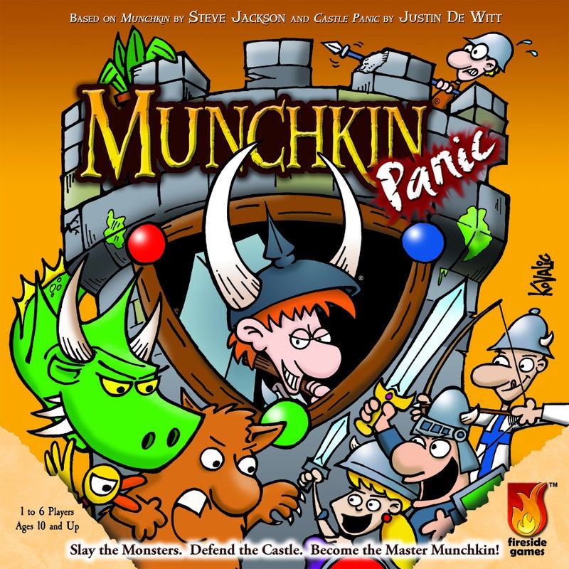 Fireside Games Munchkin Panic, Multi-Colored - Image 1